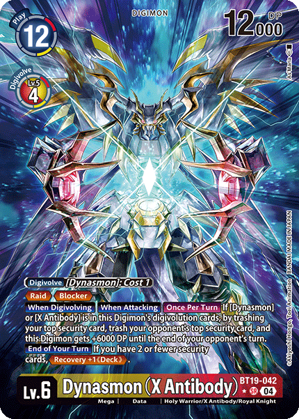 Dynasmon (X Antibody) BT19-042 (Alternate Art)