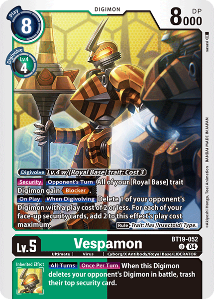 Vespamon BT19-052