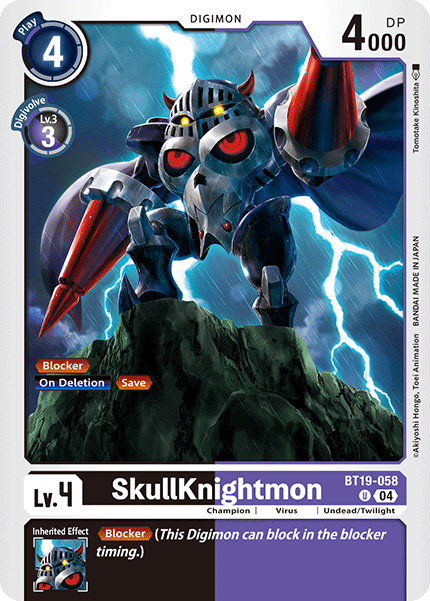 SkullKnightmon BT19-058