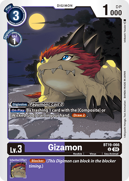 Gizamon BT19-066