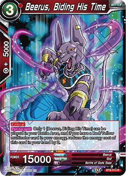 Beerus, Biding His Time BT8-014