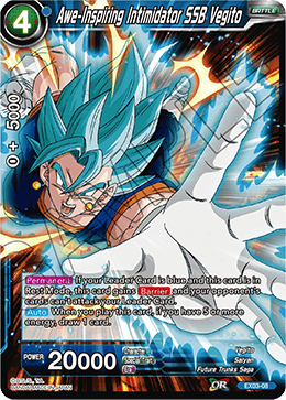 Awe-Inspiring Intimidator SSB Vegito EX03-08