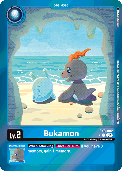 Bukamon EX8-002 (Limited Uncommon)