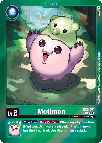 Motiomon EX8-004 (Limited Uncommon)