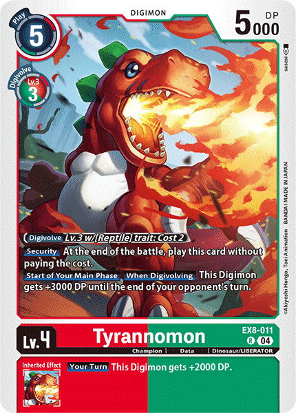 Tyrannomon EX8-011