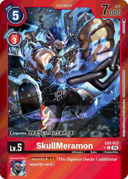 SkullMeramon EX8-013 (Limited Common)