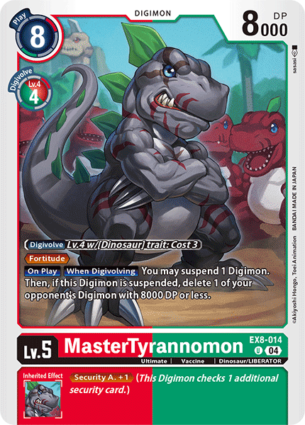 MasterTyrannomon EX8-014