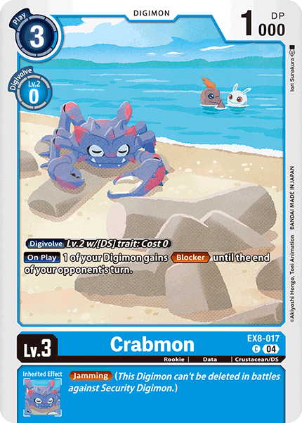 Crabmon EX8-017