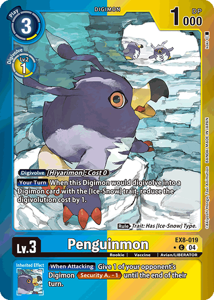 Penguinmon EX8-019 (Limited Common)