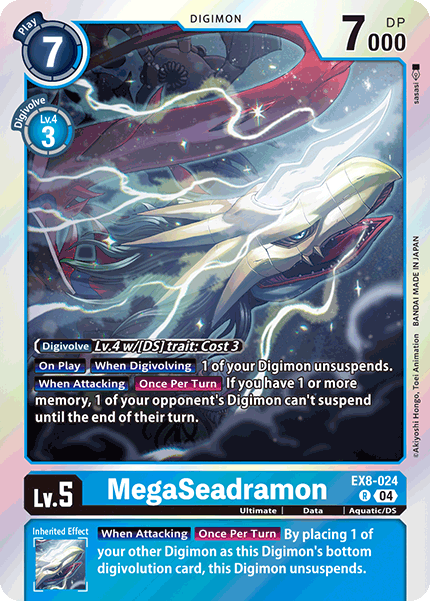 MegaSeadramon EX8-024