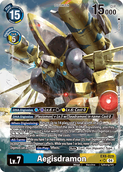 Aegisdramon EX8-029 (Alternate Art)