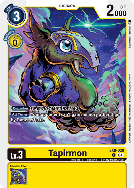 Tapirmon EX8-030