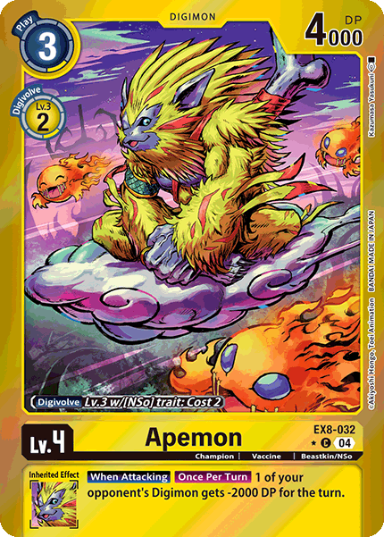 Apemon EX8-032 (Limited Common)