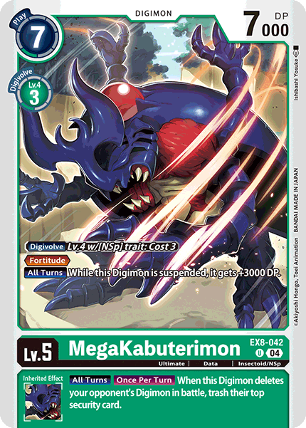 MegaKabuterimon EX8-042