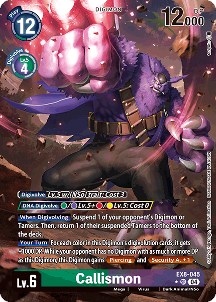 Callismon EX8-045 (Alternate Art)