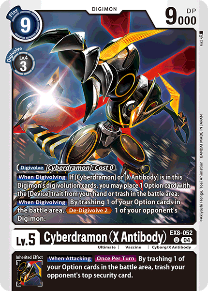 Cyberdramon (X Antibody) EX8-052