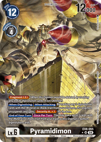 Pyramidimon EX8-055 (Alternate Art)