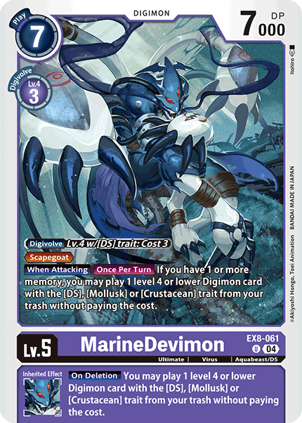 MarineDevimon EX8-061