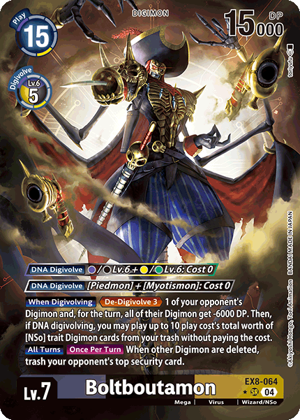 Boltboutamon EX8-064 (Alternate Art)