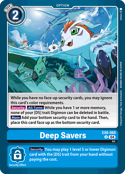 Deep Savers EX8-068