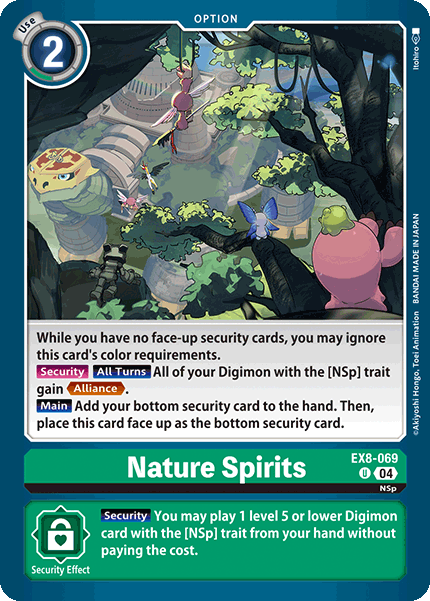 Nature Spirits EX8-069