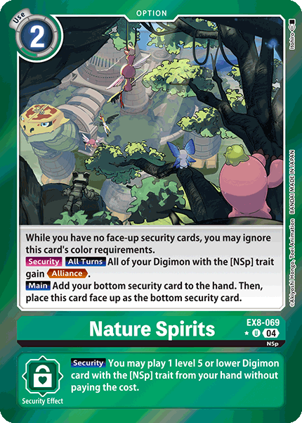 Nature Spirits EX8-069 (Limited Uncommon)