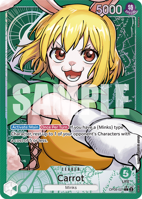 Carrot OP08-021 (Alternate Art)