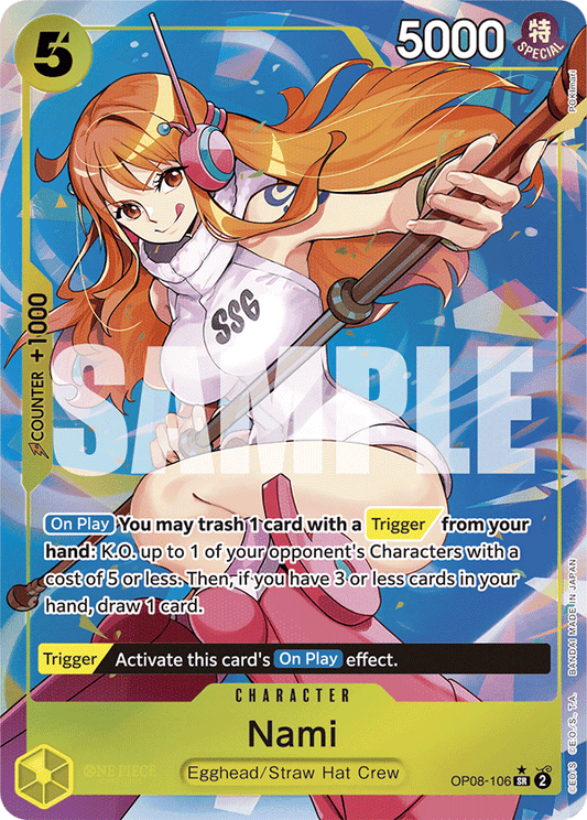 Nami OP08-106 (Alternate Art)