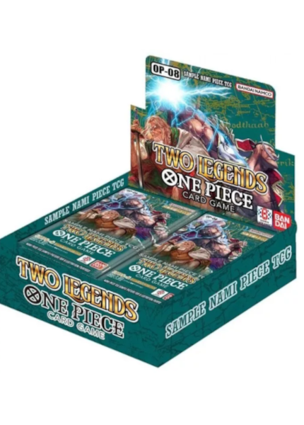 Pre-Order: One Piece Card Game: Booster Box - Two Legends (OP-08)