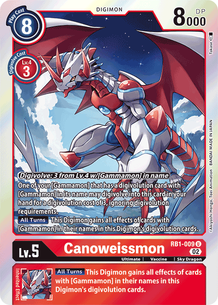 Canoweissmon RB1-009