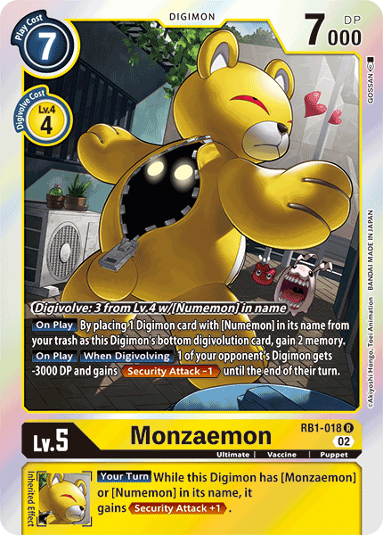 Monzaemon RB1-018