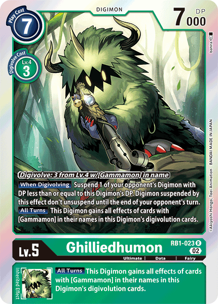 Ghilliedhumon RB1-023