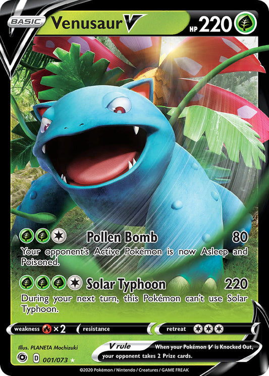 Venasaur V | Champions Path 001/073