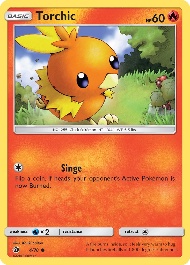 Torchic | Dragon Majesty 4/70