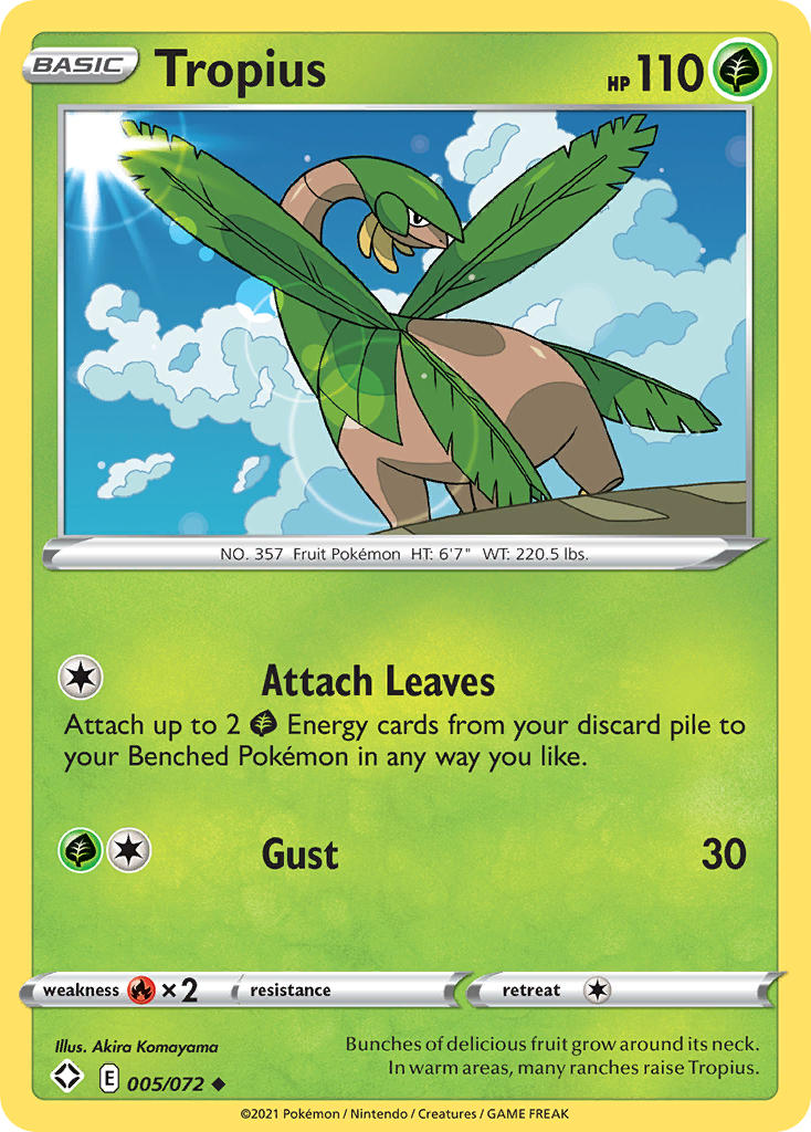 Tropius | Shining Fates 005/72