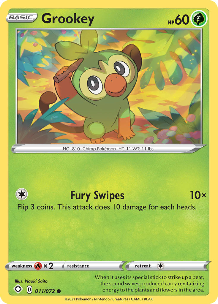 Grookey | Shining Fates 011/72