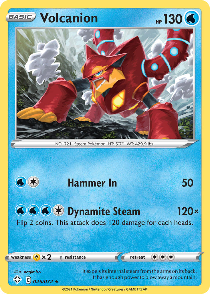 Volcanion | Shining Fates 025/72