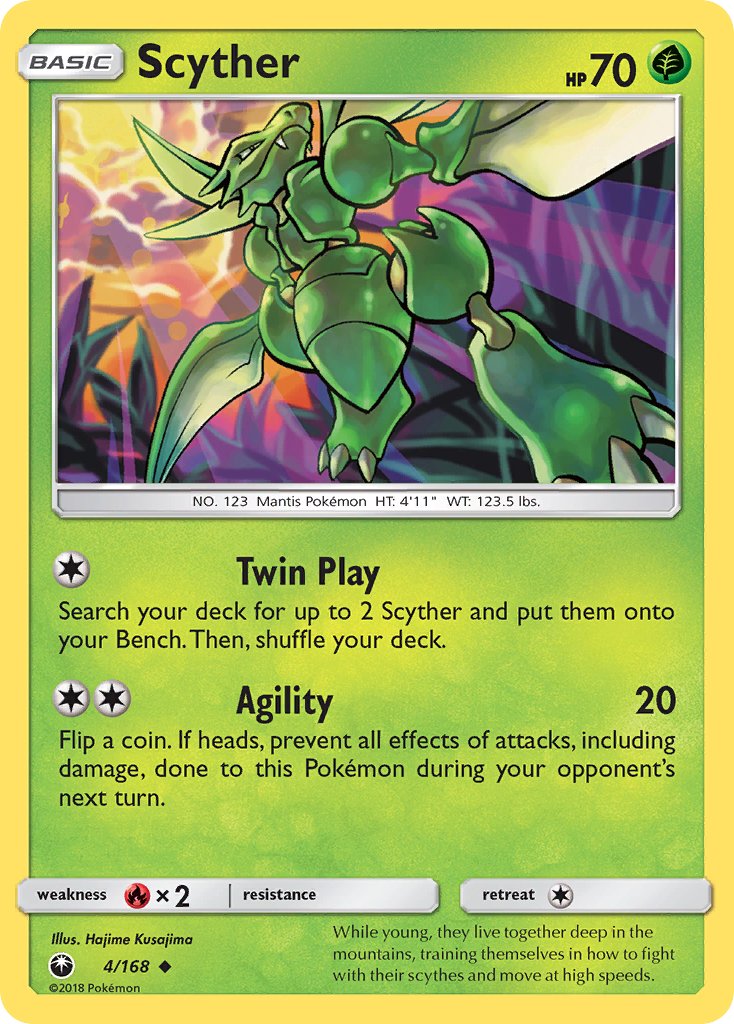 Scyther | Celestial Storm 004/168