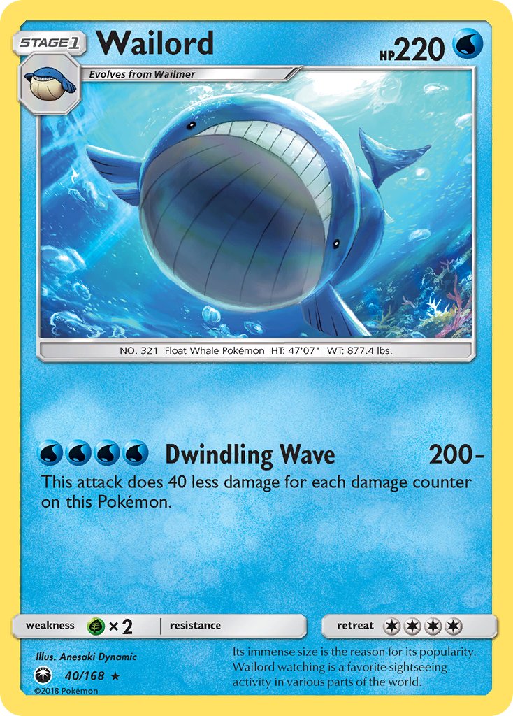 Wailord | Celestial Storm 040/168