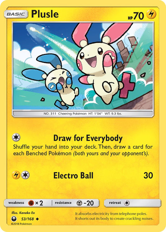 Plusle | Celestial Storm 053/168