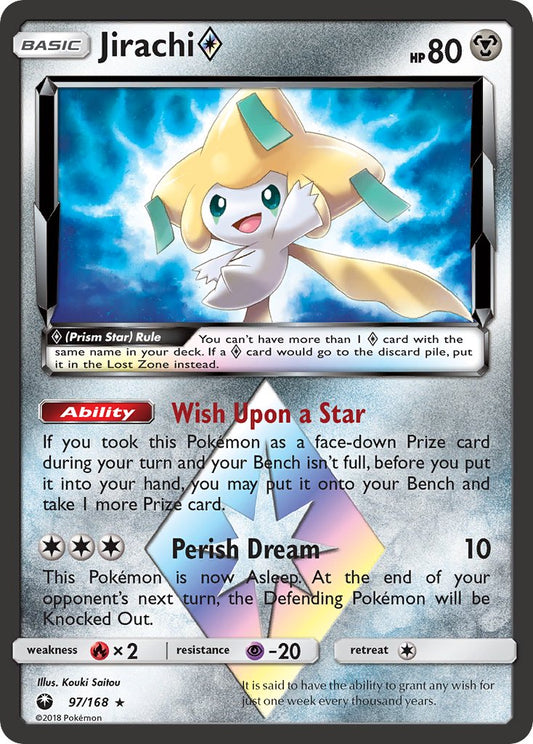 Jirachi Prism Star | Celestial Storm 097/168