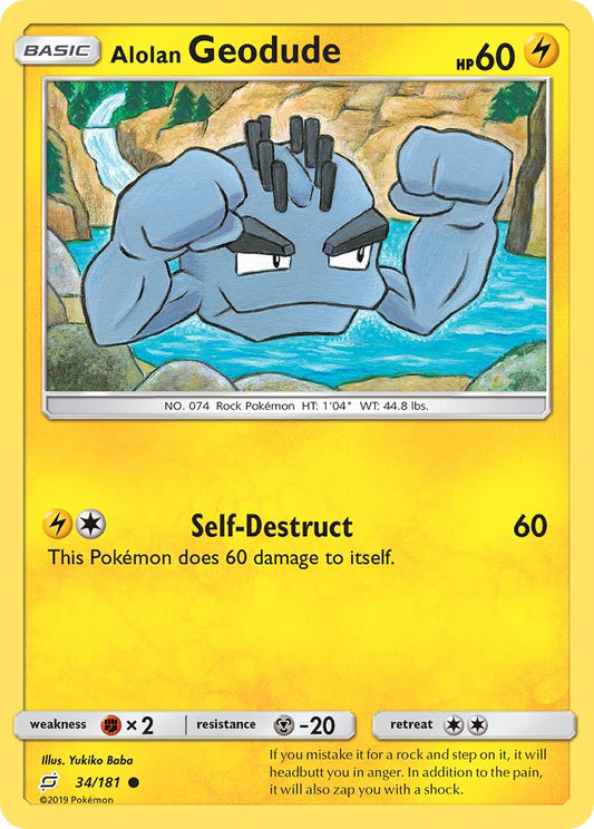 Alolan Geodude | Team Up 034/181