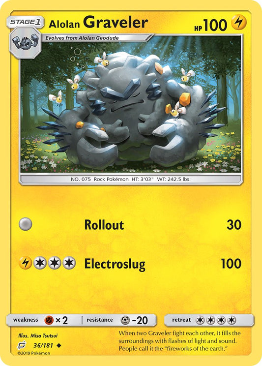 Alolan Graveler | Team Up 036/181