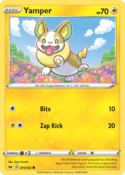 Yamper | Sword & Shield Base Set 074/202