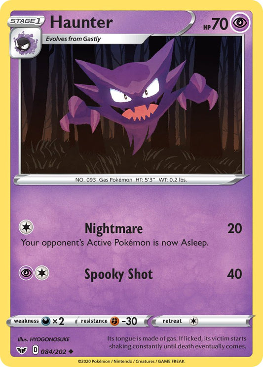 Haunter | Sword & Shield Base Set 084/202