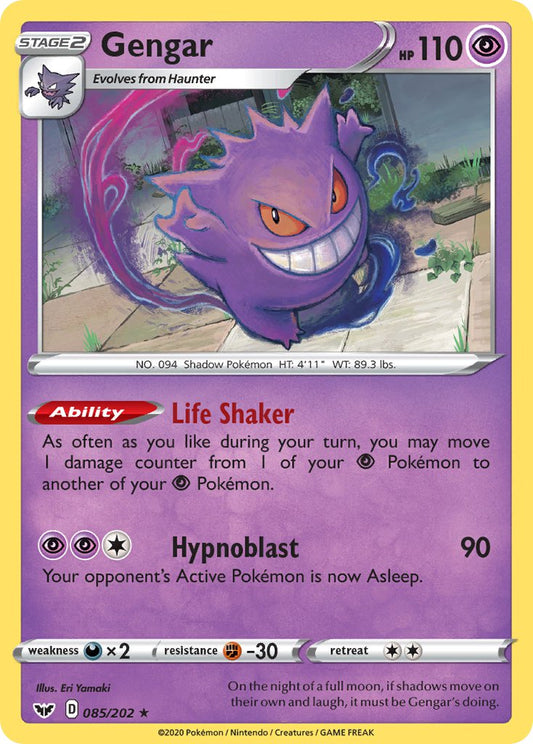 Gengar | Sword & Shield Base Set 085/202