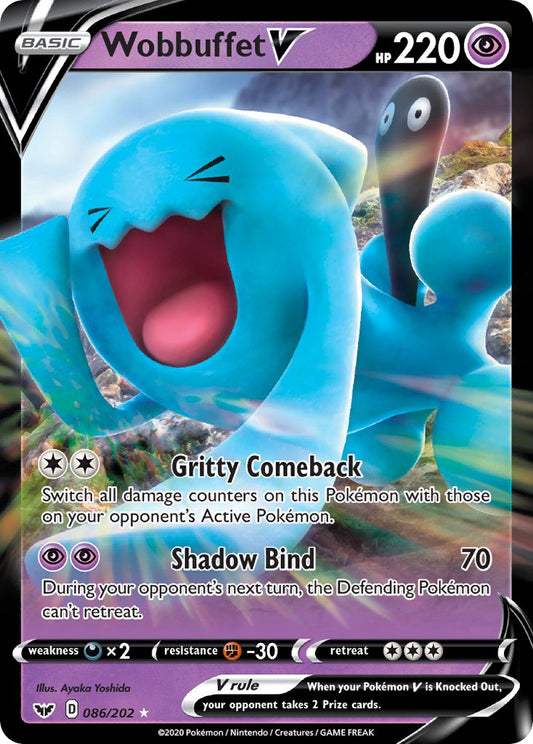 Wobbuffet V | Sword & Shield Base Set 086/202