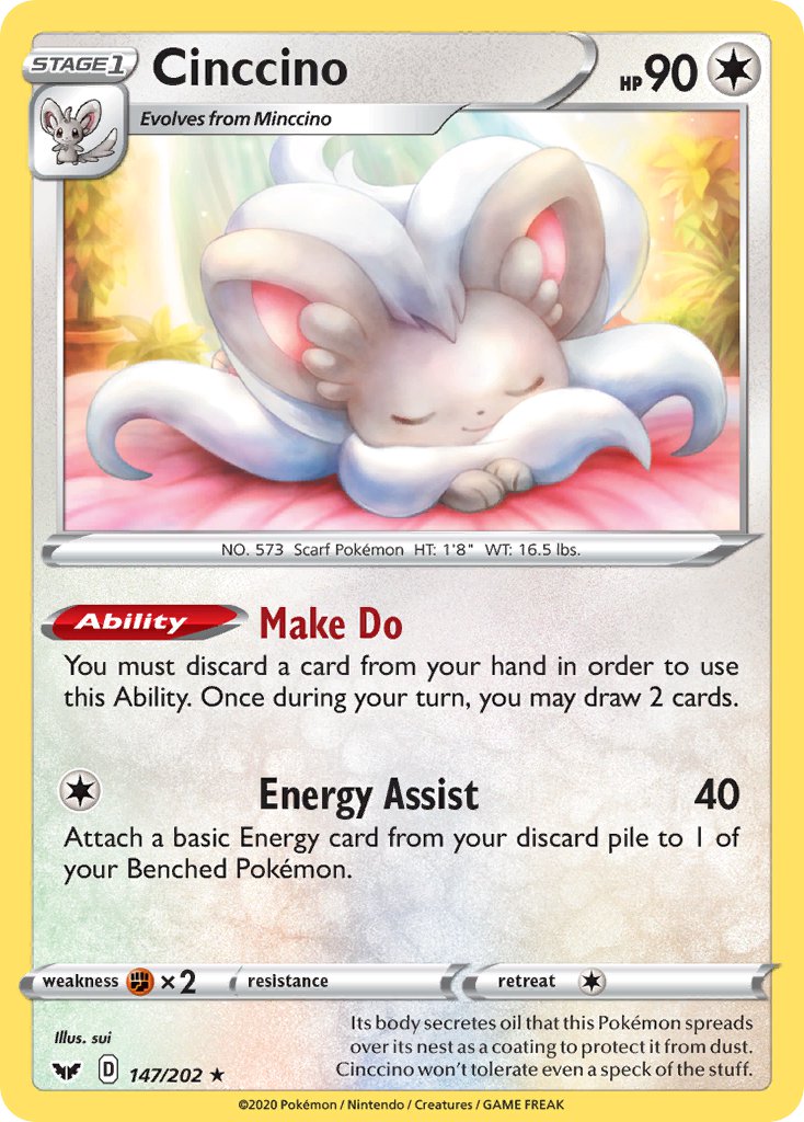 Cinccino | Sword & Shield Base Set 147/202