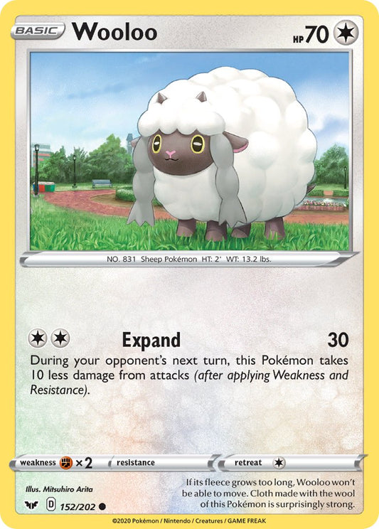 Wooloo | Sword & Shield Base Set 152/202