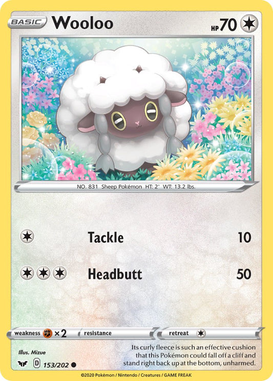 Wooloo | Sword & Shield Base Set 153/202